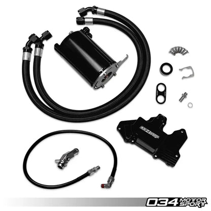 Stage 2 Billet Catch Can Kit, 8V/8V.5 Audi A3 & Mk7/Mk7.5 VW GTI FWD