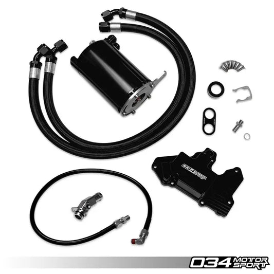 Stage 2 Billet Catch Can Kit, 8V/8V.5 Audi A3 & Mk7/Mk7.5 VW GTI FWD