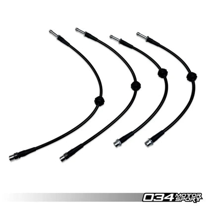 Stainless Steel Braided Brake Line Kit, B8/B8.5 Audi S4/S5