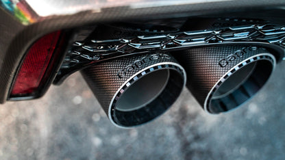 Audi RS6/7 (C8) - ECE Valved Exhaust + Carbon Tips (OE Actuators)