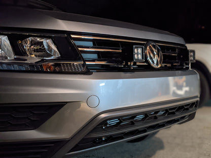 B2BFAB Auxiliary Light Bracket, For 2018 to 2021 VW Tiguan Mk2