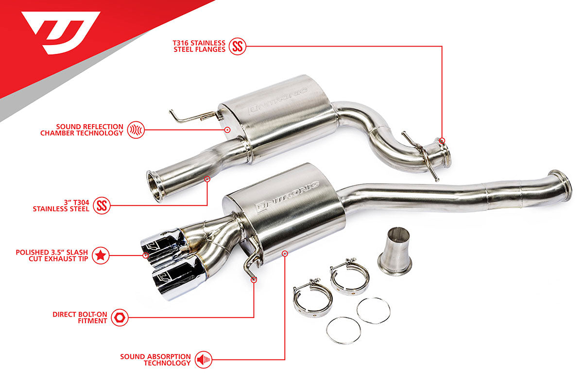 Unitronic Cat-Back For MK5/MK6 Jetta&GLI
