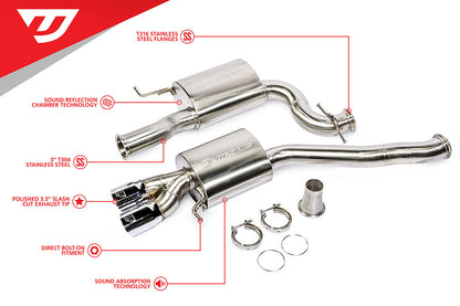 Unitronic Cat-Back For MK5/MK6 Jetta&GLI