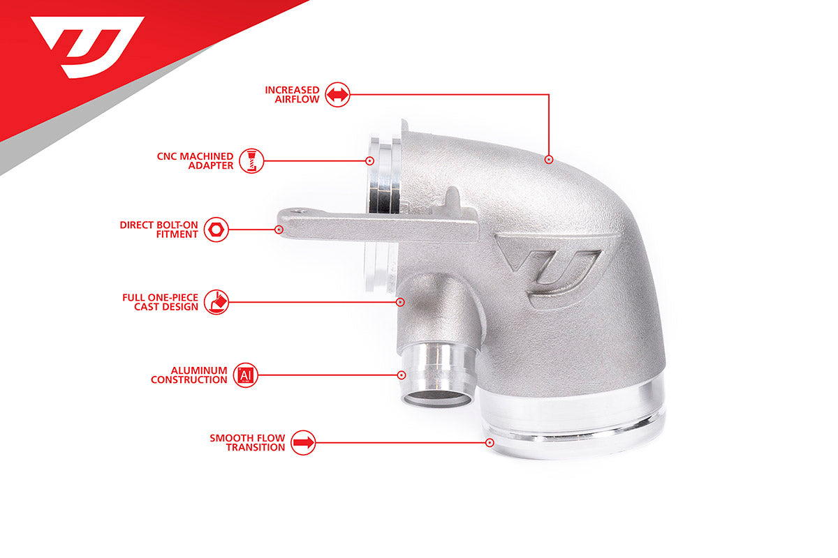 Unitronic Turbo Inlet Elbow For 1.8/2.0 TSI Gen3 MQB