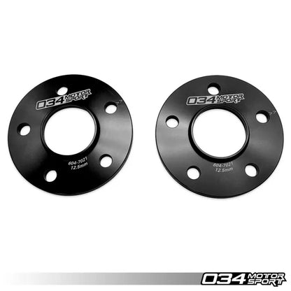 Wheel Spacer Pair, 12.5mm, Audi & BMW 5x112 with 66.6mm Center Bore