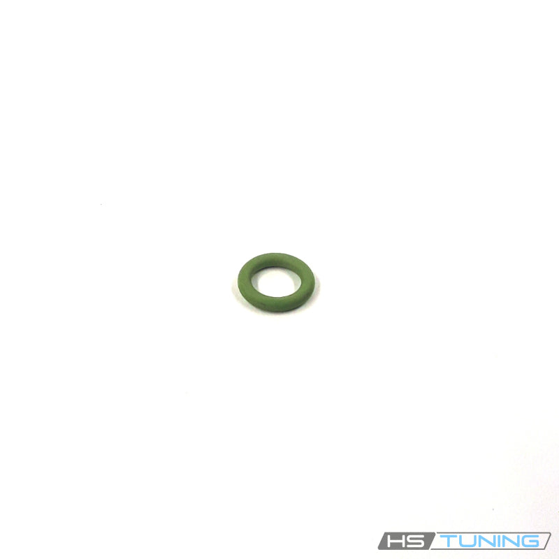 WHT-005-363-A Genuine VW/Audi green turbocharger oil return line O-ring, factory component detail, repeated original archive photo 3