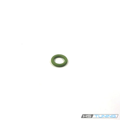 WHT-005-363-A Genuine VW/Audi green turbocharger oil return line O-ring, factory component detail, repeated original archive photo 3