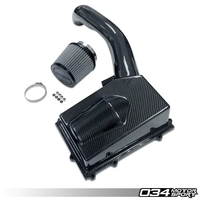 X34 Carbon Fiber Closed-Top Cold Air Intake System for the Audi TTRS 8J and RS3 8P 2.5 TFSI