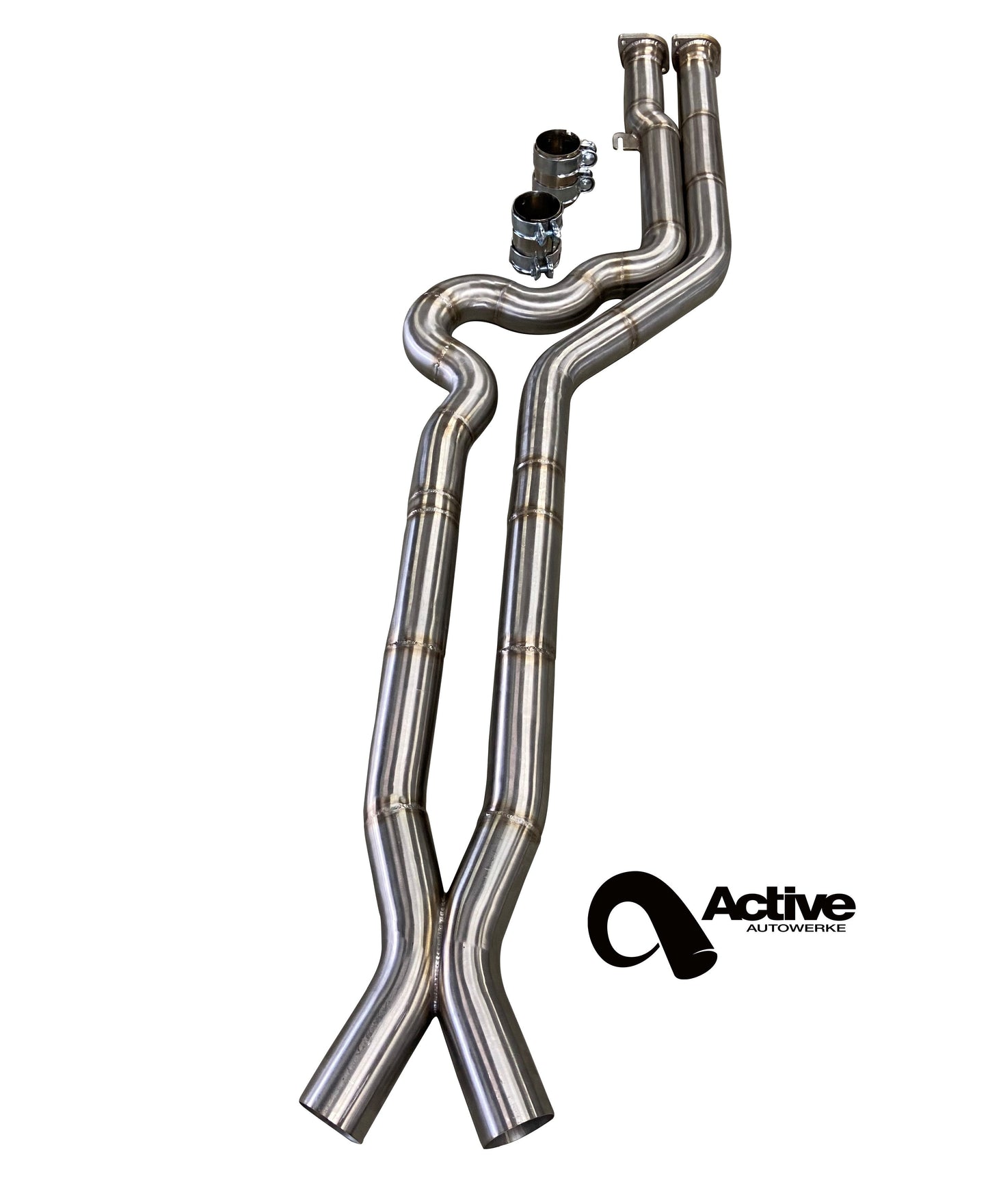 Active Autowerke X3M / X4M Signature Equal Length mid-pipe with $90 fixed price shipping in lower 48 states