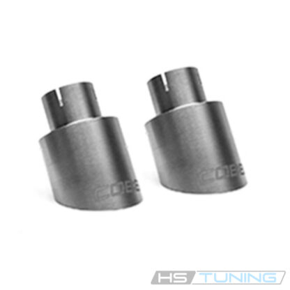 Volkswagen Brushed Titanium Tip Kit Mk7, Mk7.5, Mk8 GTI - Image 2