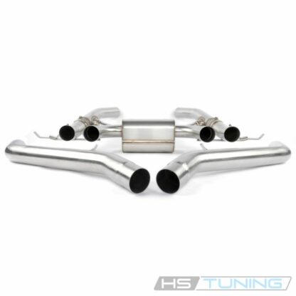 Dinan | Valved Axle-Back Exhaust - 2021-2023 BMW M3/M4 (Black Tips) - Image 2