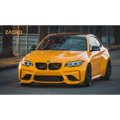 Zaero Design | BMW M2 (N55) F87 EVO-S Gloss Black Front Splitter - Image 4
