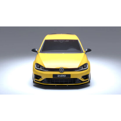 Zaero Design | VW Golf R Mk7.5 EVO-1 Gloss Black Front Splitter - Image 8
